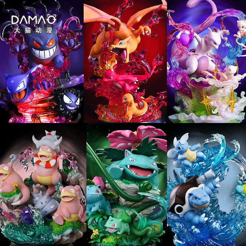 

Фигурка героя из аниме «Покемон», Charizard Mewtwo Gengar, статуэтка, модель, коллекционная кукла, украшение, детская игрушка, подарок на день рождения