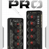 Очередное красивое, часы с имитацией газоразрядных ламп (есть и другие режимы)#1