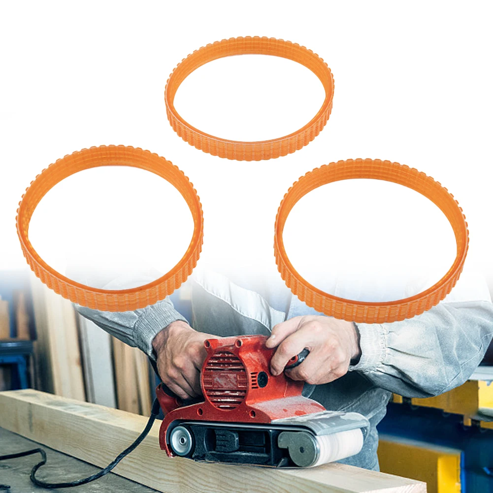 

3pcs Electric Planer Drive Belt Polyurethane Heat Resistance For 1900B 225007 FP0800 N1923B Power Tools Accessories