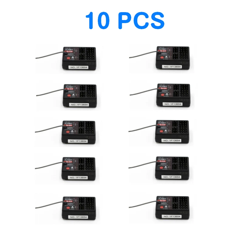 

10 PCS FLYSKY FS-R7P R7P 2.4G 7CH ANT Protocol PWM Output RSSI Mini Receiver for FS-G7P Transmitter RC Car Boat DIY Parts 10 PC