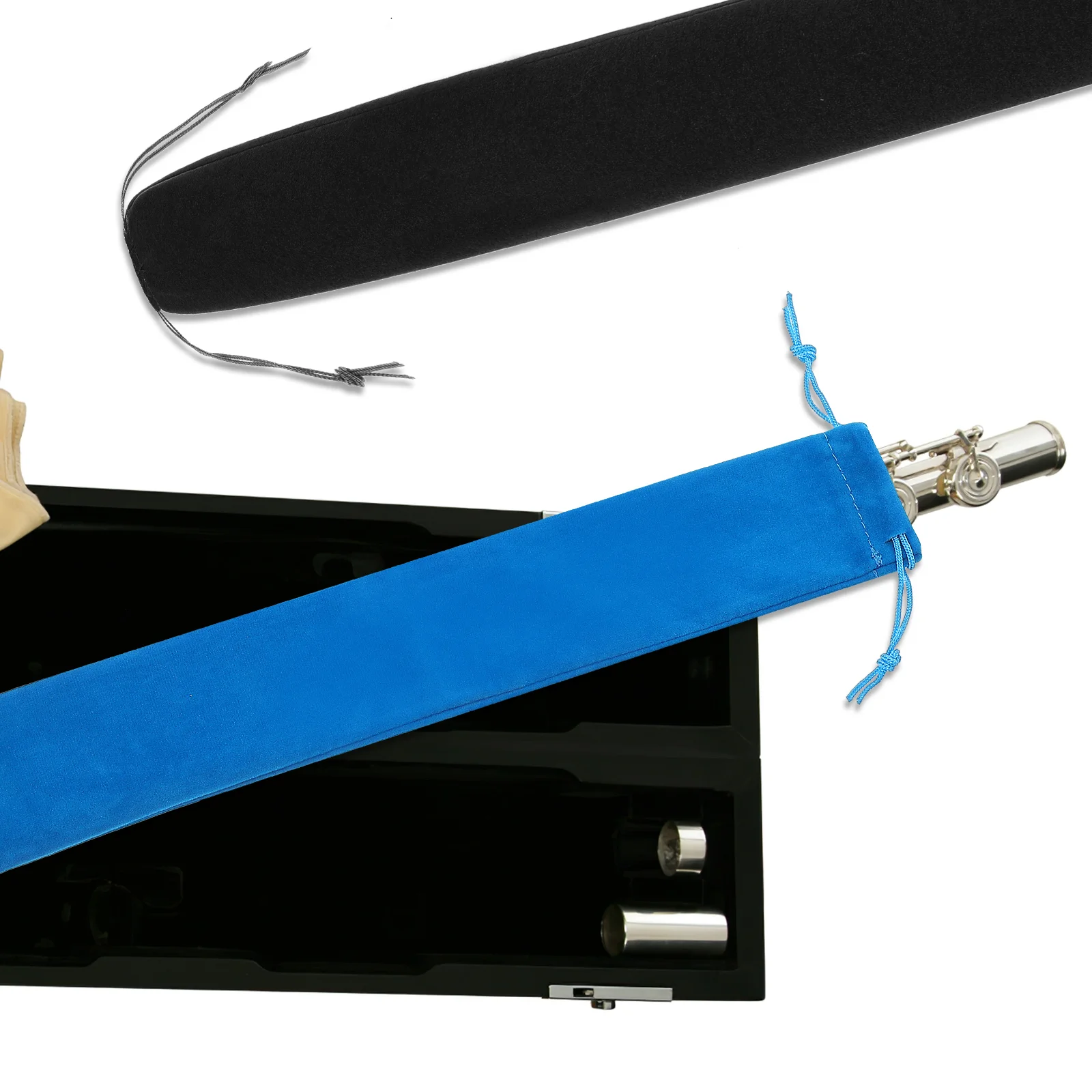 10 шт. сумка для хранения кларнета флейты коробка сопрано переноска флокированной