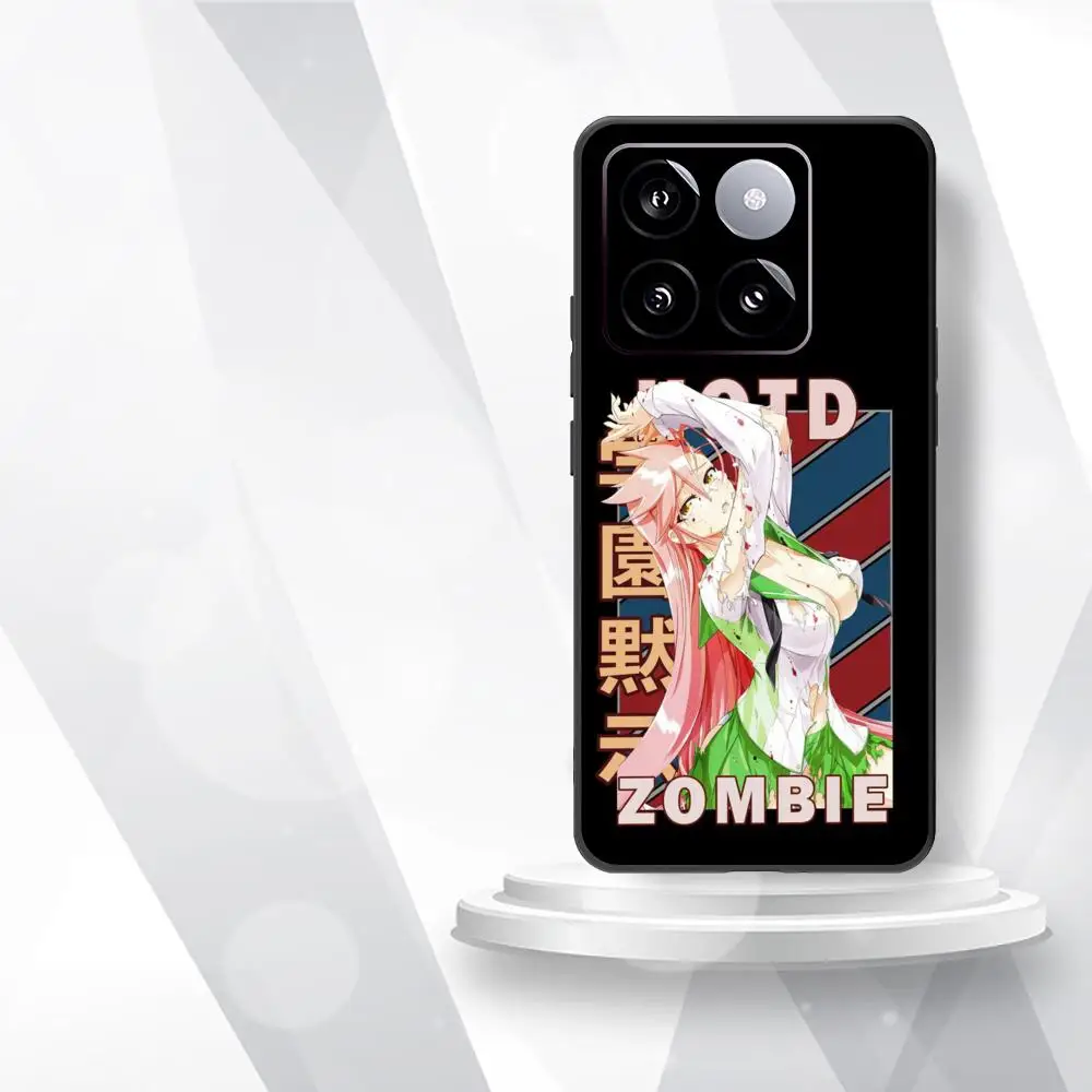 H_highschool OF THE D_dead Phone Case For Xiaomi 14 Ultra 13T 13Pro 13 12T 12 11T 11i 11 Black Silicone