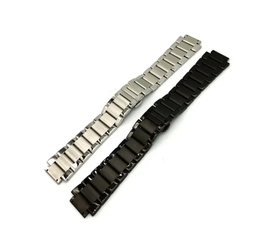 

Replacement Watch Accessories Strap 26*19mm FOR HUB Brand Wrist Watches Bands Sturdy Metal Double Safety Buckle Bracelet