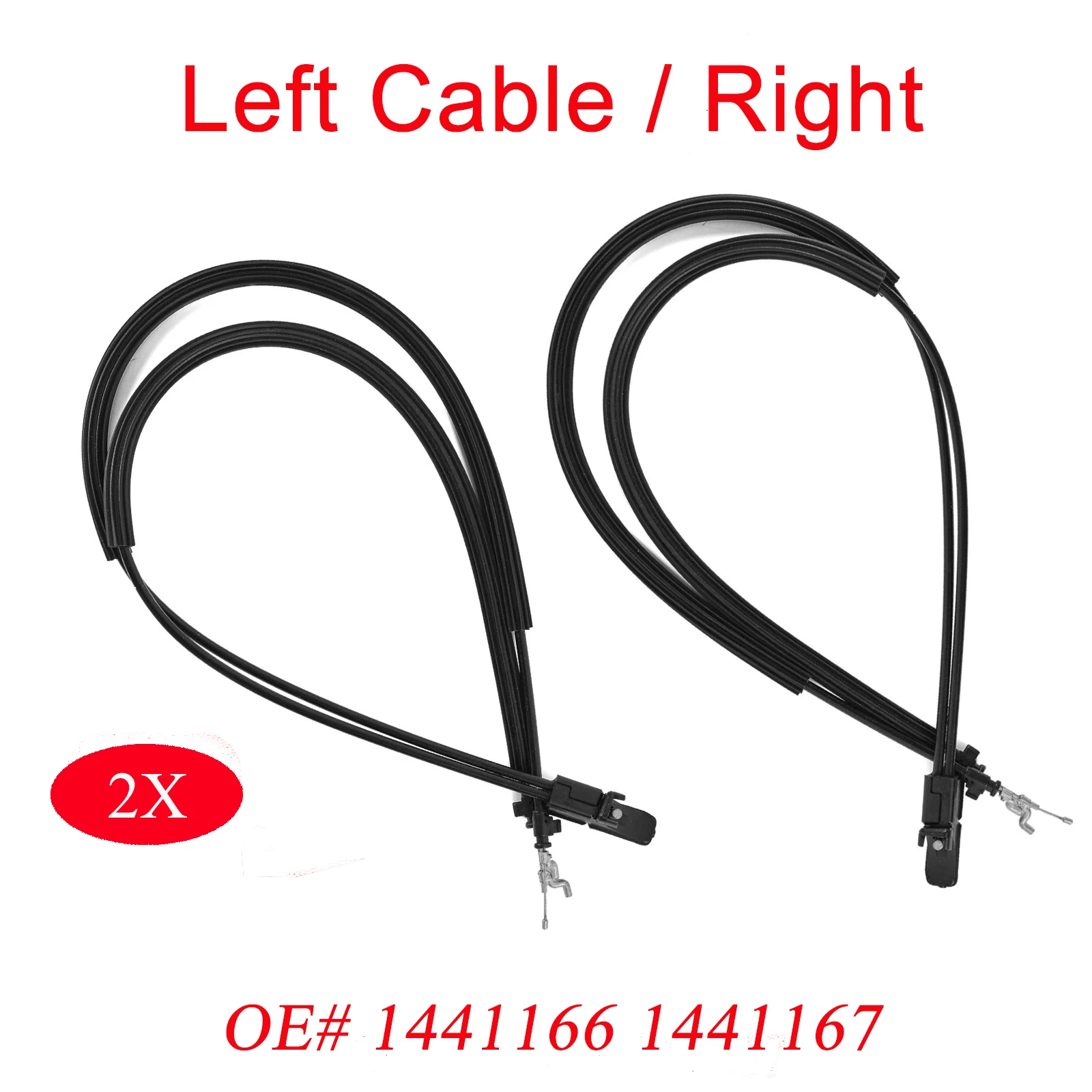 

Тросы наклона открывания переднего сиденья для Ford Fiesta MK5/6 3-дверные 2001-2008 Fusion 2001-2012 левый + правый OE # 1441166 + 1441167