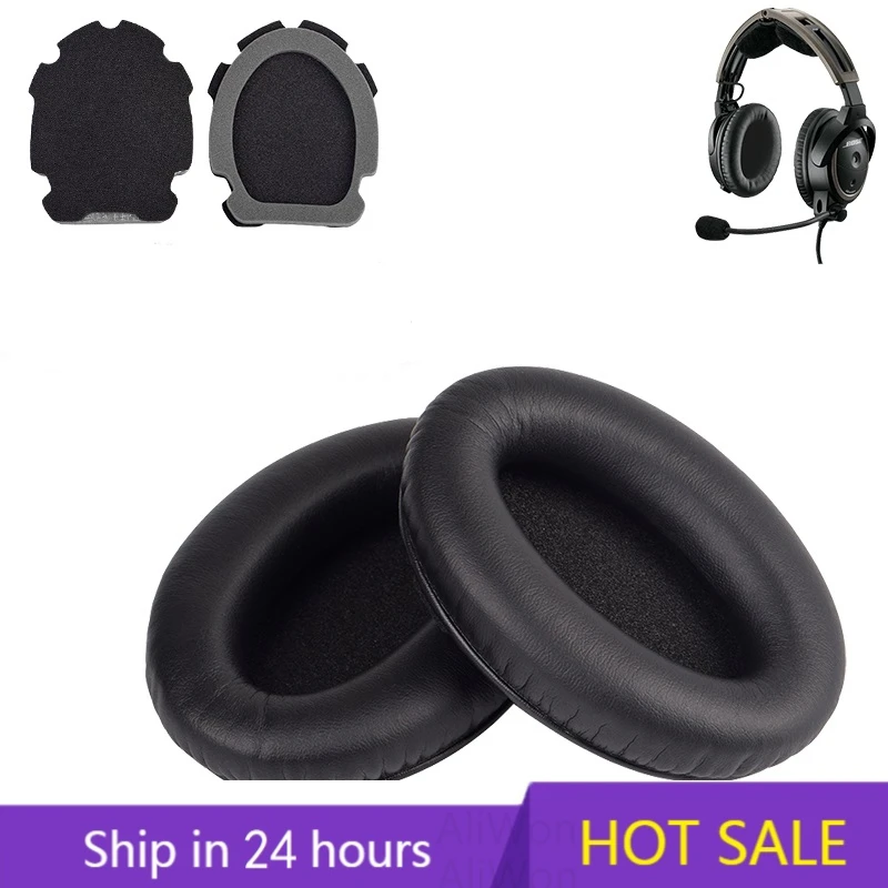 High Quality Earpads For Bose Aviation Headset X A10 A20 Headphones Replacement Ear Pads Cushions Soft Memory Sponge Cover Case