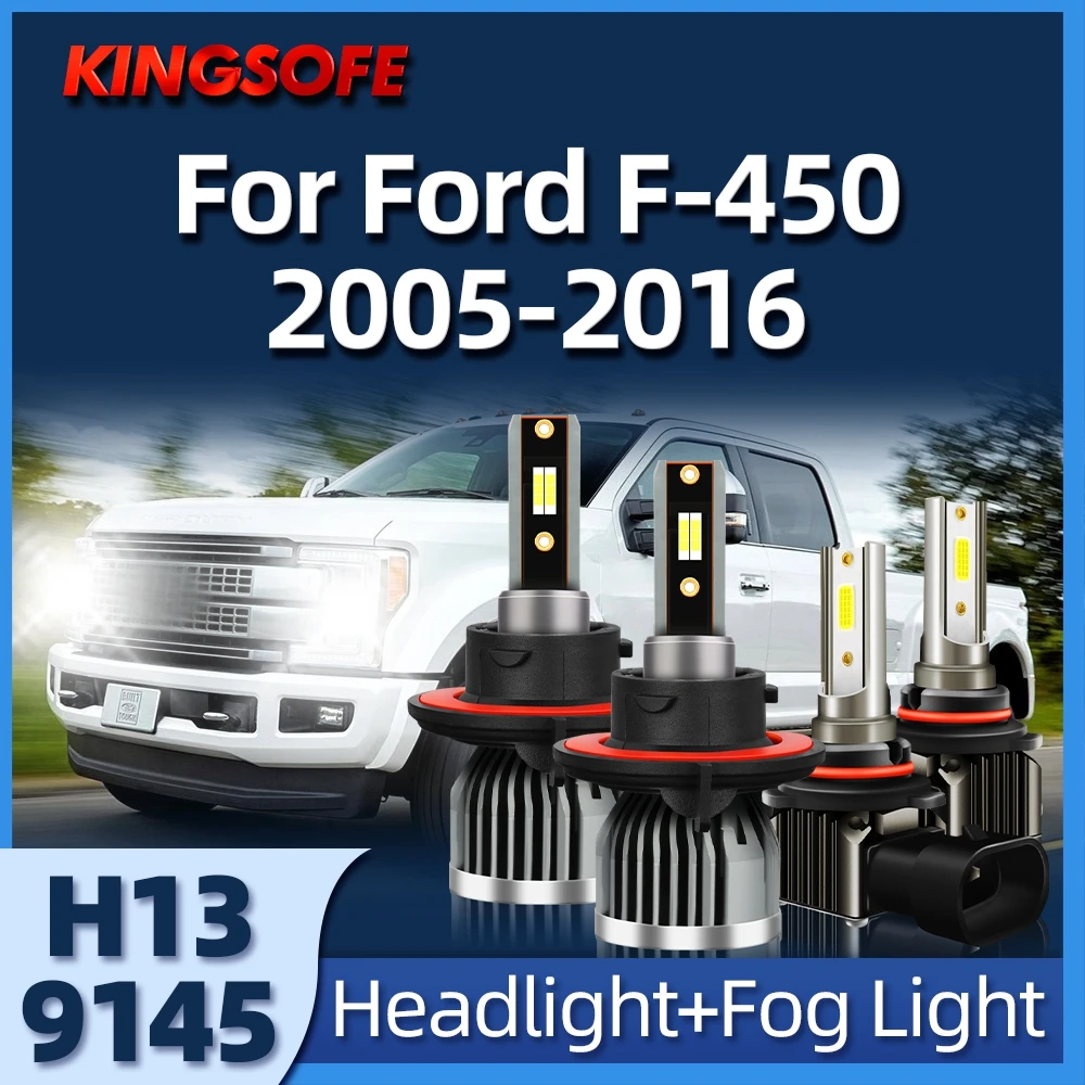 

LED 110W H13 Headlight Bulb 6000K Lamp Auto Fog Light For Ford F-450 2005 2006 2007 2008 2009 2010 2011 2012 2013 2014 2015 2016