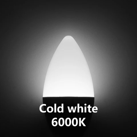 LED лампа-свеча Gatetop 8 шт., 3-7 Вт, 220 В