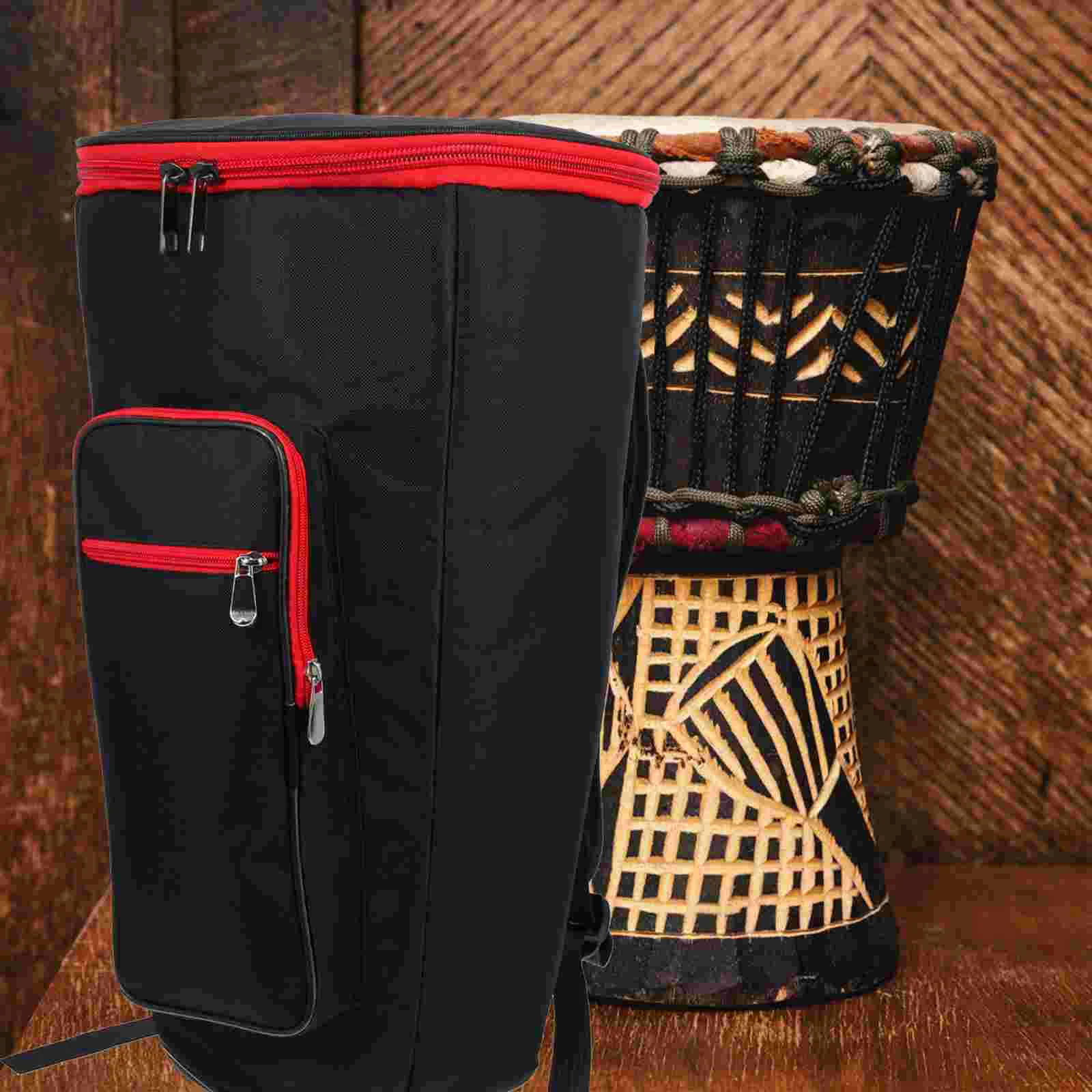 

African Drum Kit Waterproof Djembe Backpack Large Tote Bag Storage Bags Oxford Cloth Instrument Carry Case Travel Camping