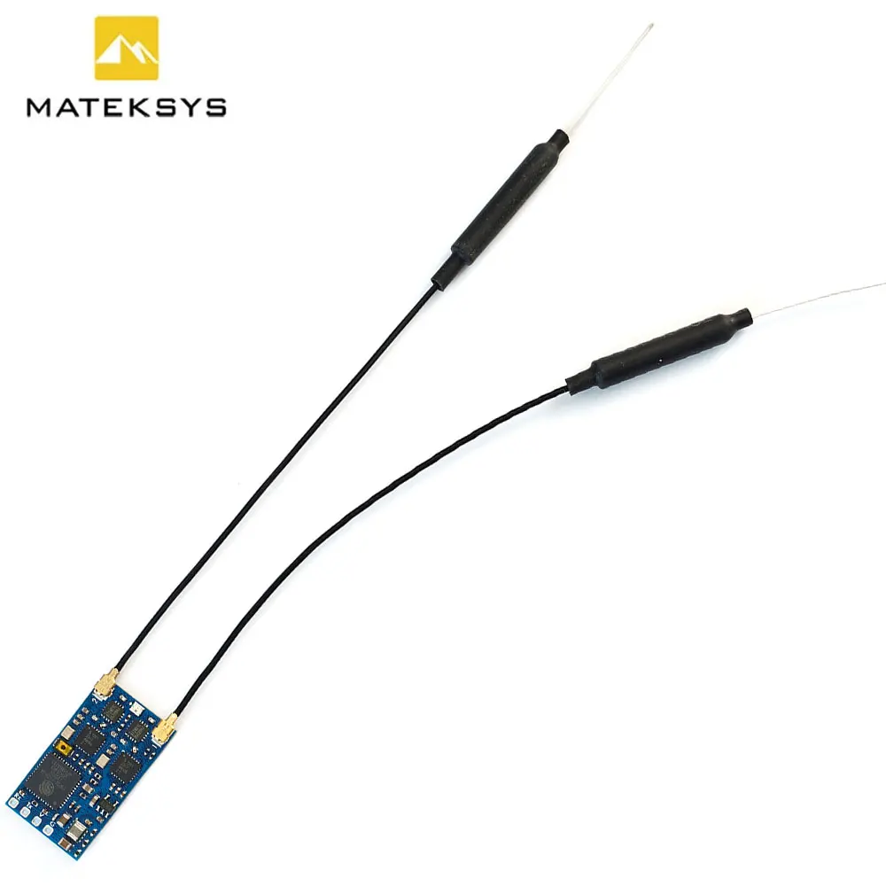 MATEK Mateksys ExpressLRS ELRS 2 4 ГГц ELRS-R24-D наноприемник для RC FPV Mini Freestyle гоночный дрон на