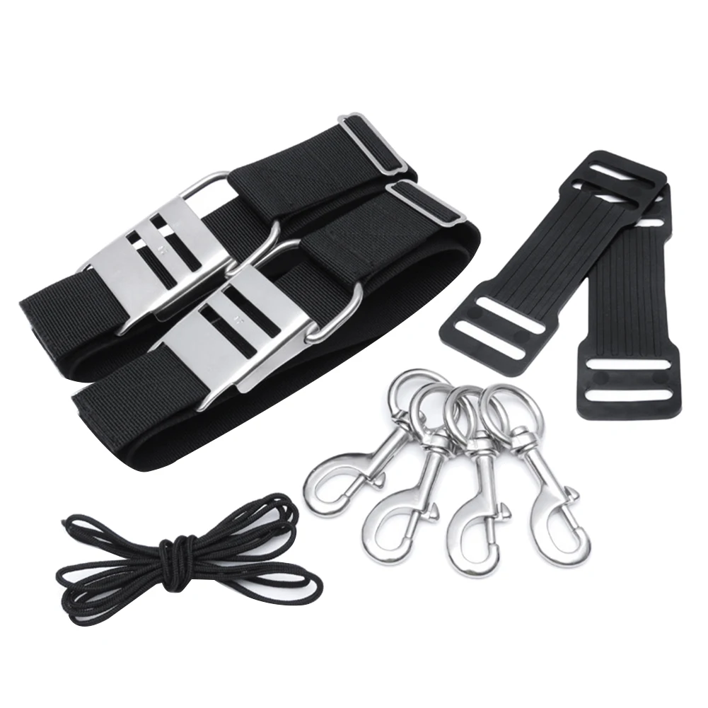 

Scuba Diving Heavy Duty Technical Diving Sidemount Tank Strap BCD Without Backplate Scuba Diving Accessories