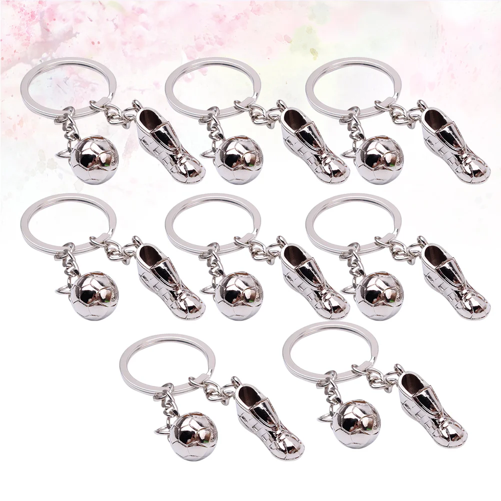 

8 шт., металлические подвесные брелоки для автомобильных ключей