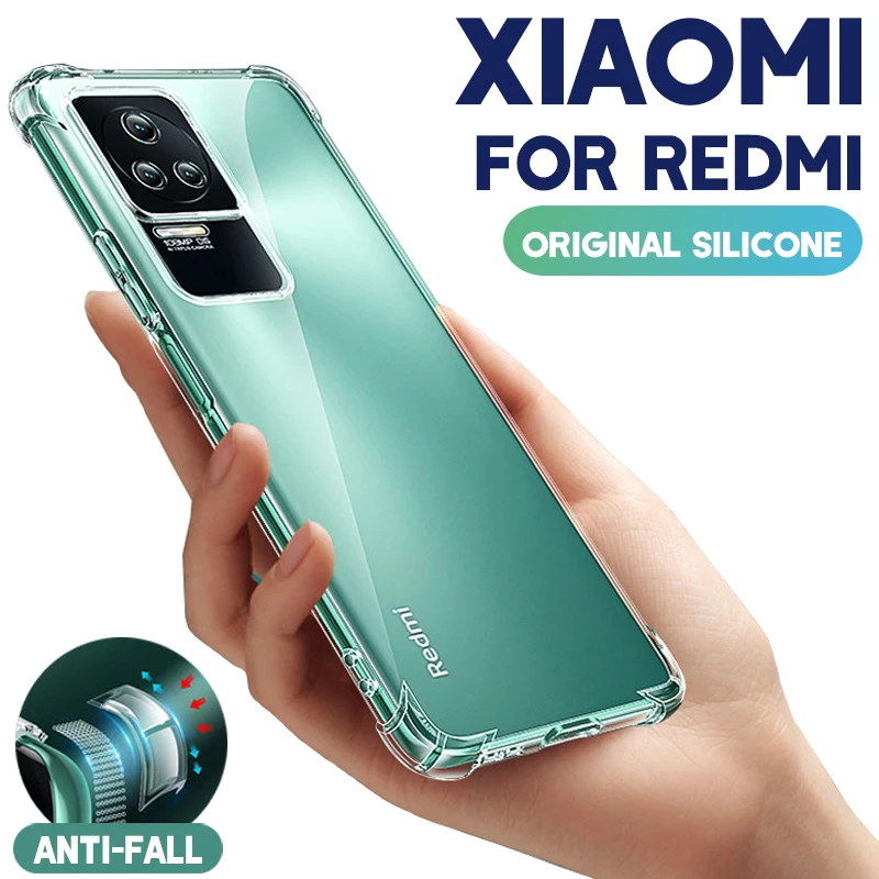 

Прозрачный противоударный оригинал чехол на телефон для на Xiaomi Redmi Note 11 7 8 9 10 Pro K30 K40 ксиоми Mi 12 12X 11 11T 10T сяоми Poco X3 F3 F2 X4 M4 про силикон задняя ко...