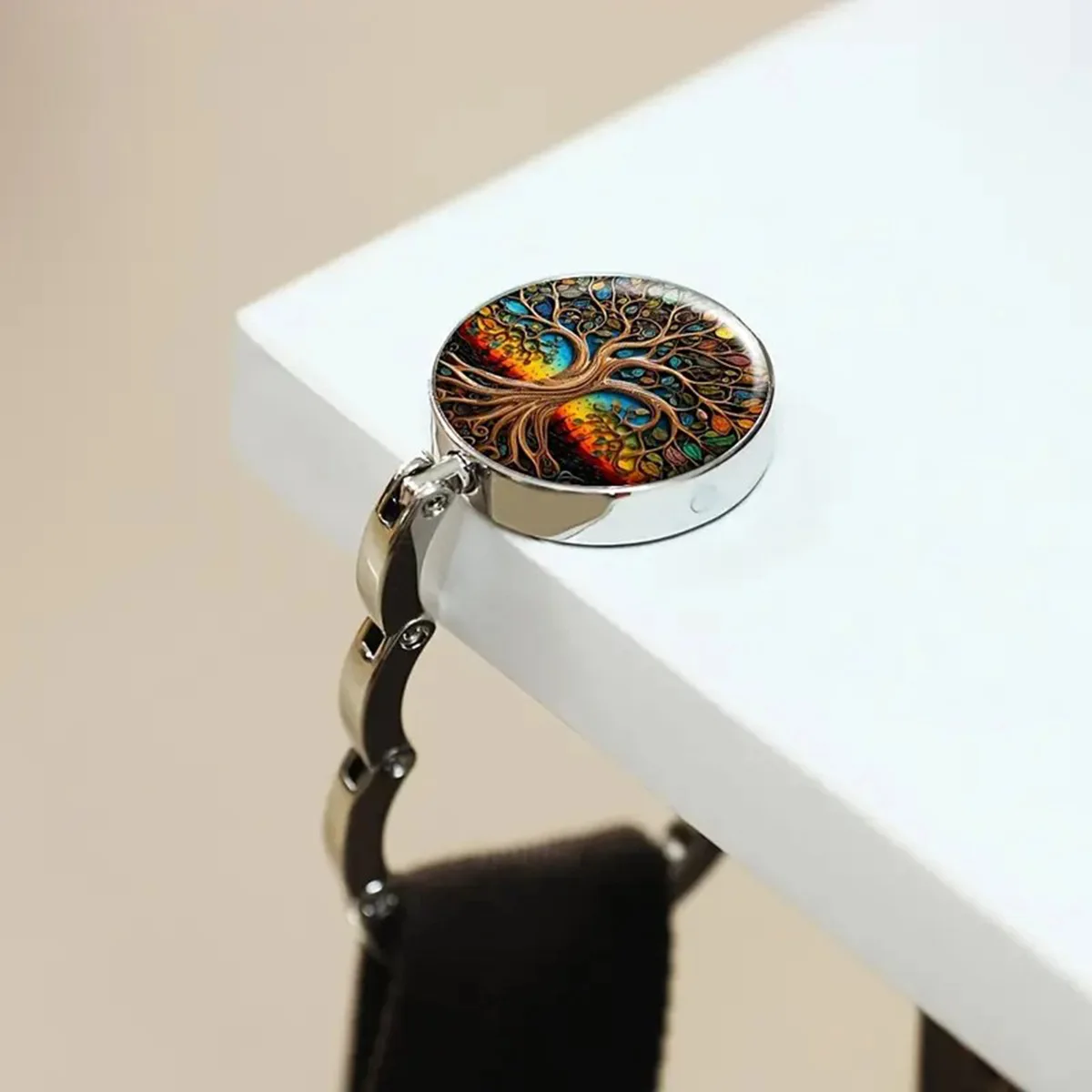 

Складной крючок для сумок "Дерево счастья"