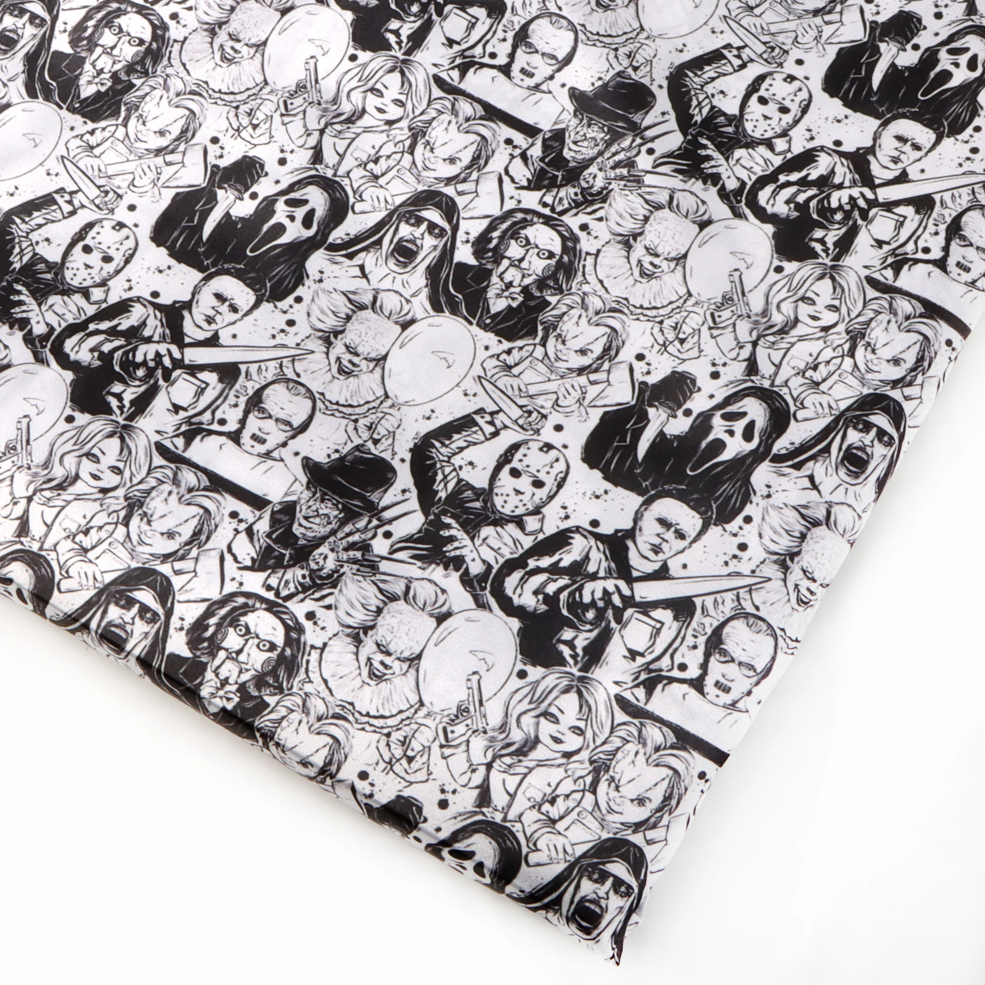 50*145 см черная гладкая атласная ткань сделай сам Лоскутная Ткань швейные