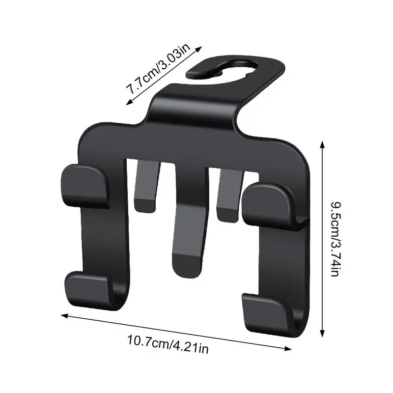 Мобильная вешалка для автомобильного сиденья Прочные крючки спинки Вешалка