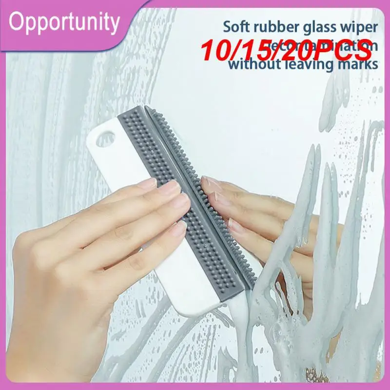 

Мягкий силиконовый стеклоочиститель, щетка для мытья окон, инструмент для очистки стекла в кухне, ванной, Автомобильное зеркало заднего вида, чистящее зеркало