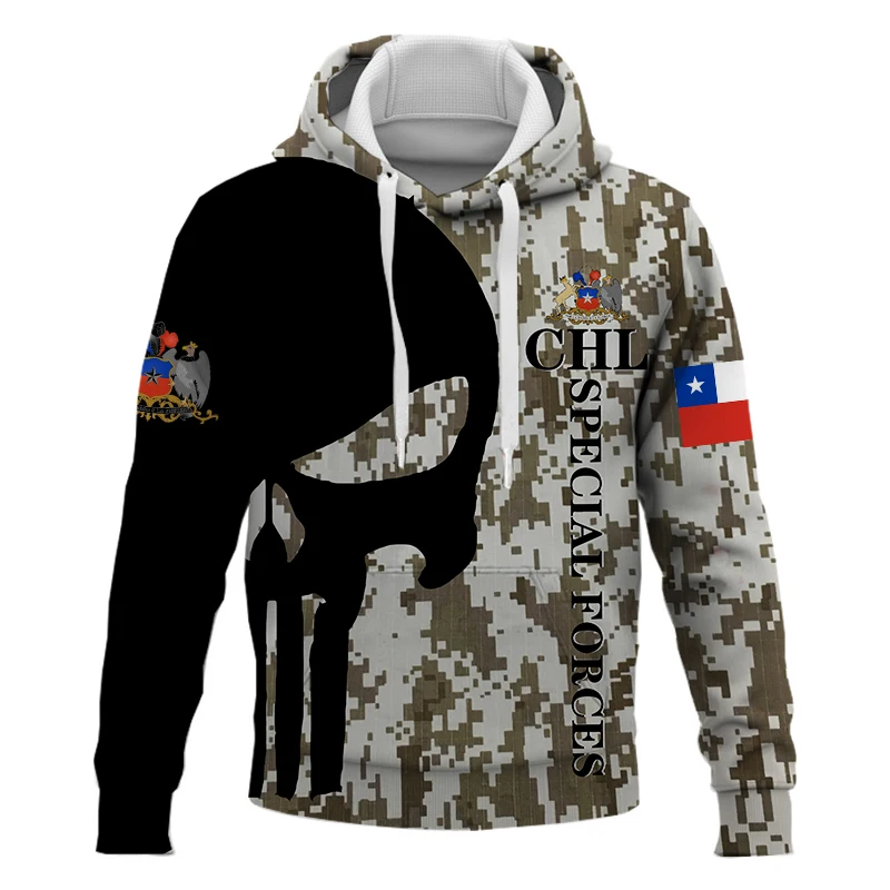 

Fashion Punisher skull man hoodies camouflage desert harajuku sweatshirts Anime Hoodies Kids SweatshirtsMan Oversized hoodie