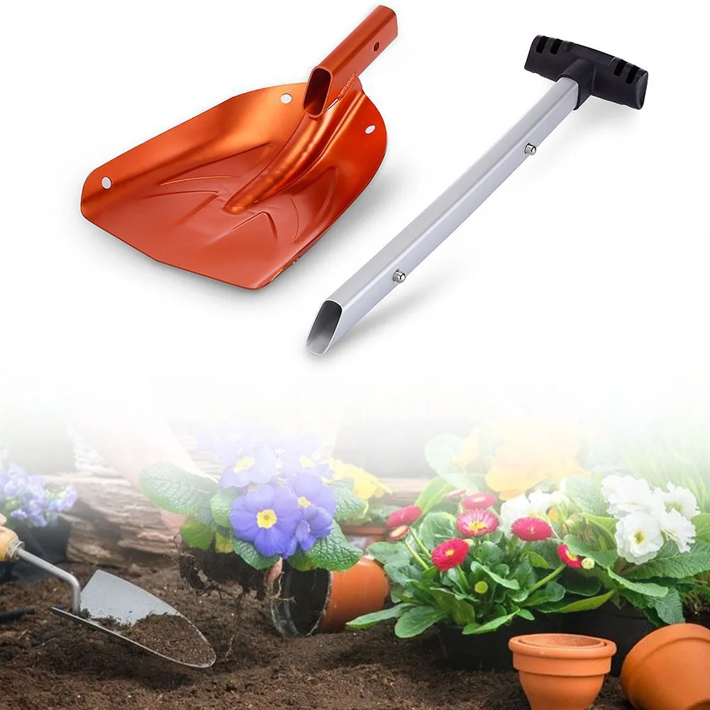 

Cleaning Tool Emergency Telescopic Detachable Winter Spade Snow Shovel Garden Survival Ice Scraper Home Aluminum Alloy Car