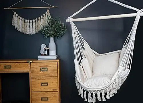 

Подвесное кресло-гамак-фотокресло-подвесное кресло-качели для улицы/дома-декор в стиле бохо-подвесное кресло для крыльца-с индивидуальным карманом