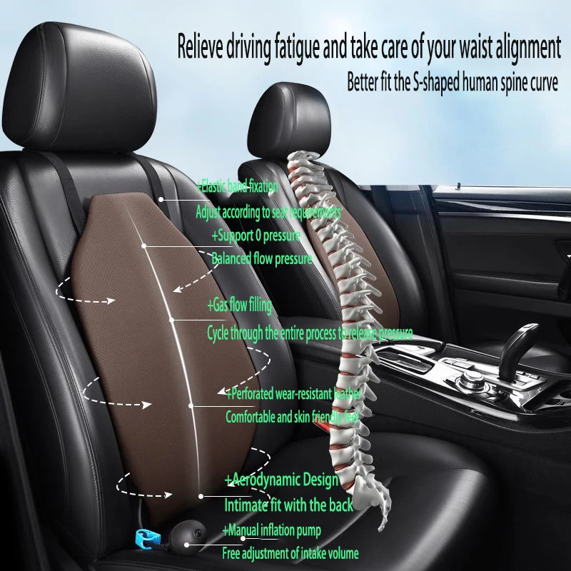 Усовершенствованная подушка безопасности воздушная поясничная поддержка