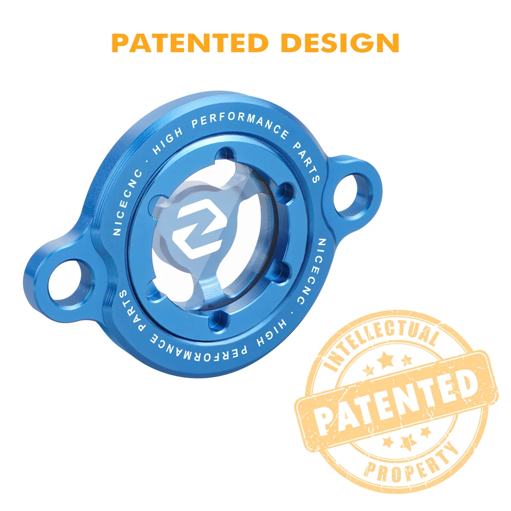 

NICECNC Engine Oil Filter Cap Cover For Husqvarna FC 250 350 450 2016-2022 FE 250 350 450 501 FX 350 450 FS 450 17-22 For GASGAS