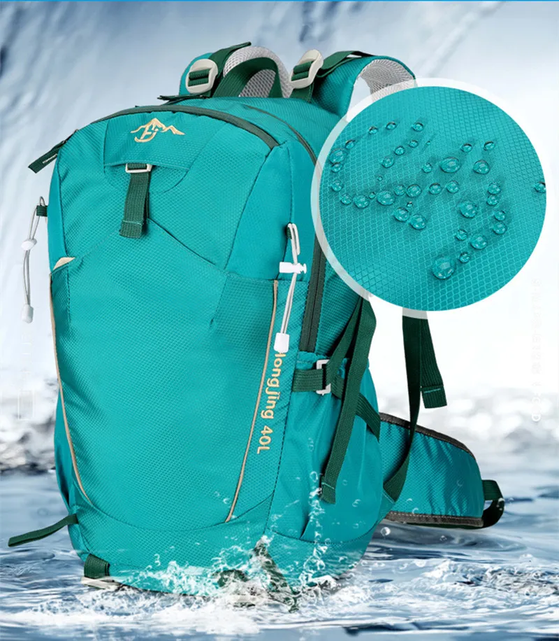 

Вместительный спортивный рюкзак 40 л для активного отдыха, рюкзак для путешествий на короткие расстояния, Сумка для кемпинга, пешего туризма, альпинизма