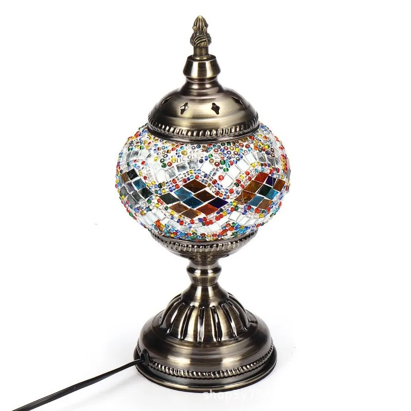 Экзотическая винтажная мозаика Синьцзян ресторан спальня прикроватная тумбочка