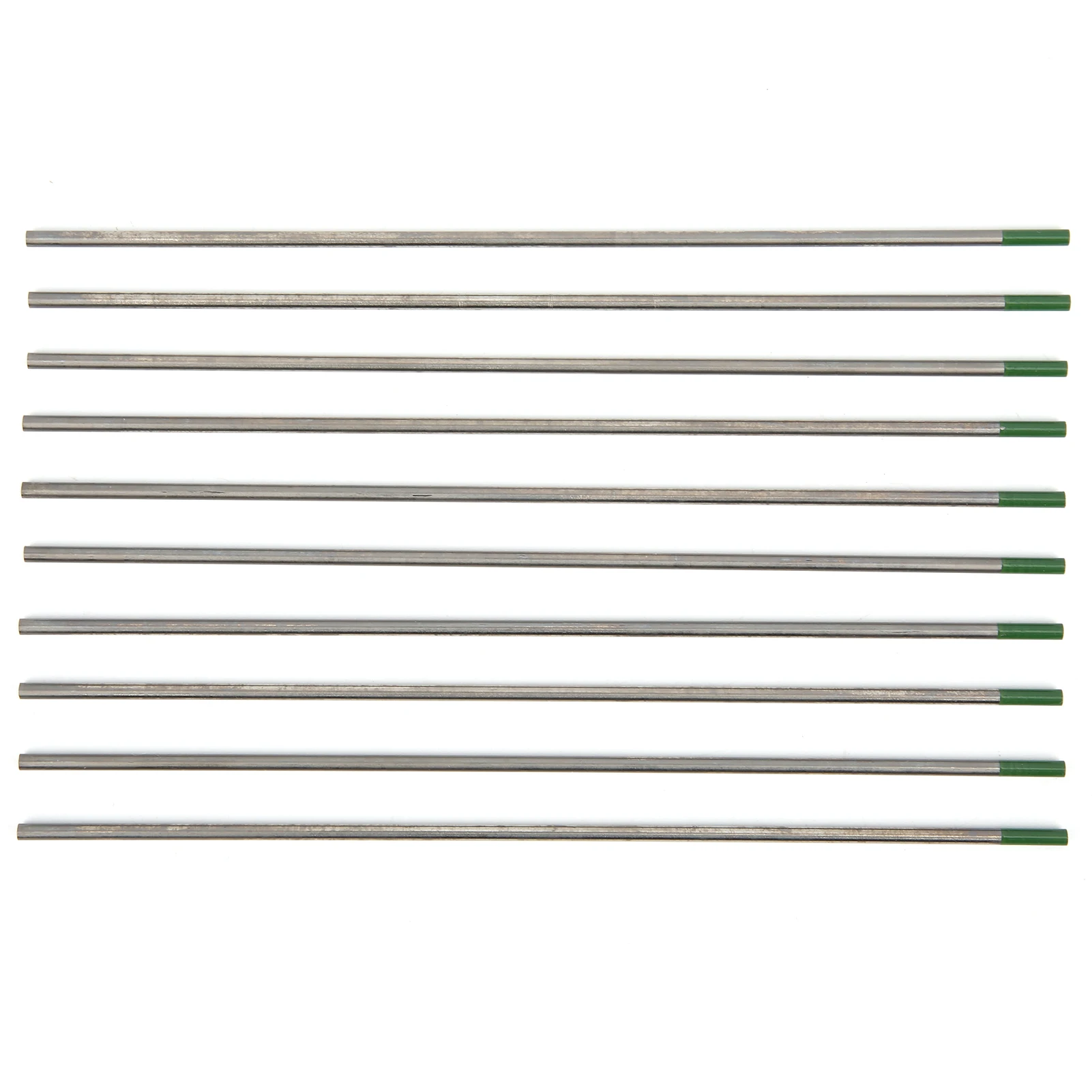 

10Pcs TIG Tungsten Electrode WP Green Tip Needles Welding Accessories 2.4 x 150mm wp wp