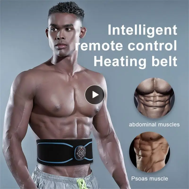

Gym Weightlifting Belt Silicone New Fitness Belt Massager Charging Waist Back Waist Support Fitness Body Building