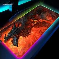 led light desk mat xxl computer mousepad world of warcraft 80x30 backlight keyboard cover keyboard mause gaming mouse pad rgb