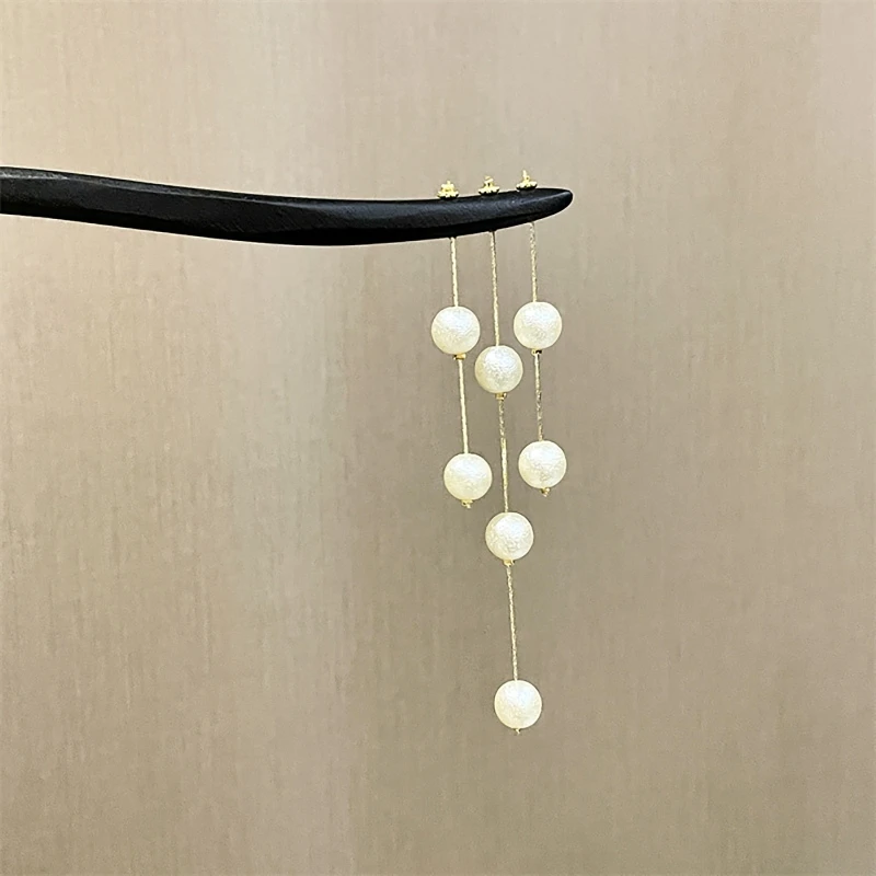 

Tassel Hairpin For Updos Hairpin Hanfu Chinese Hair Sticks Wood With Tassel Headpiece Chinese Style Wood Hair Fork