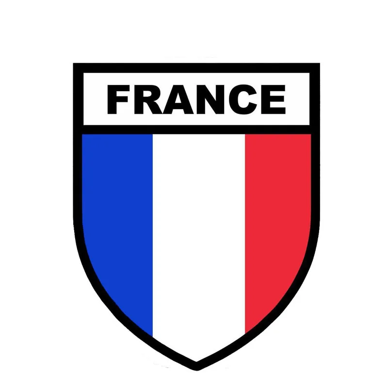 

Personality Car Sticker France Flag Army Military PVC Motorcycle Laptop Helmet Trunk Waterproof Sunscreen Anti-UV Decal