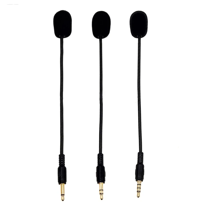 

190mm Total Length Omnidirectional Hifi Mics Gaming Headset Bendable Mic