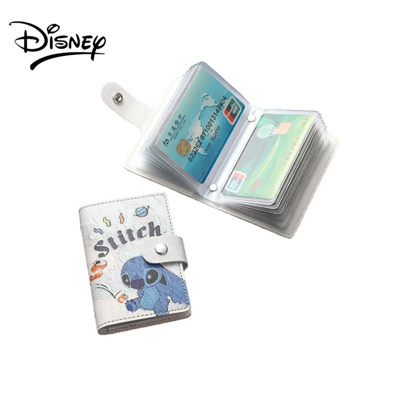 

Disney Stitch Card&ID Holders for Men and Women Portable Multifunctional Cute Fashion Card Holder Card Wallet Free Shipping