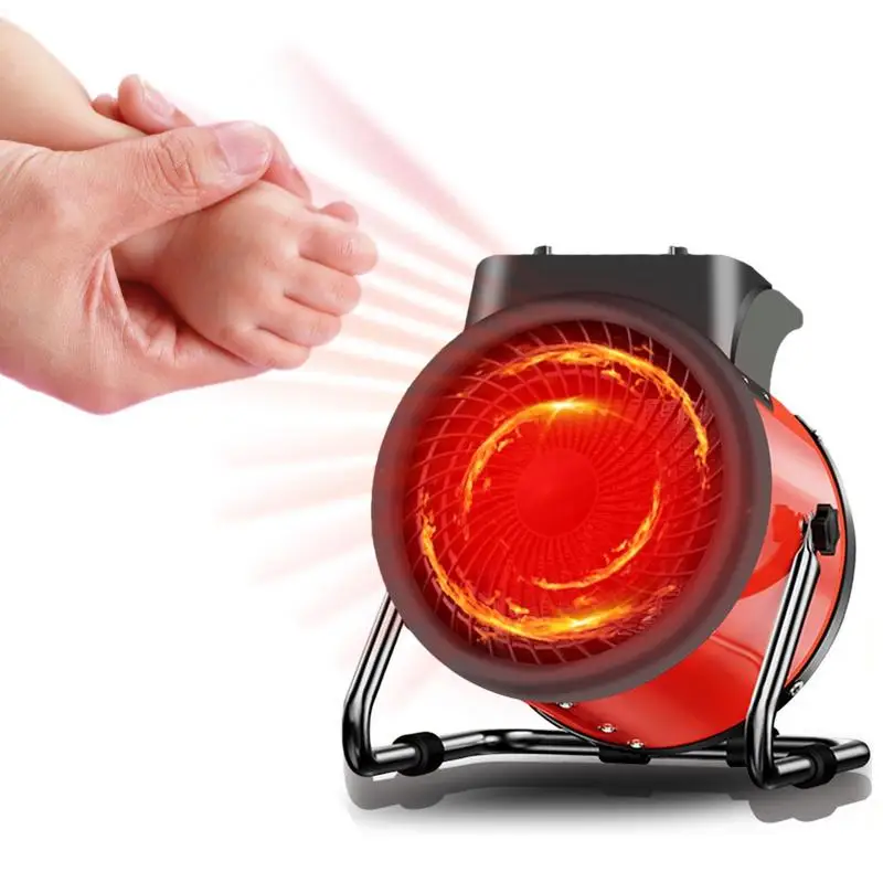 

Electric Garage Heater Indoor 2000 Watt Portable Indoor Heater Fan Industrial Room Heaters For Living Room Bedroom Bathroom