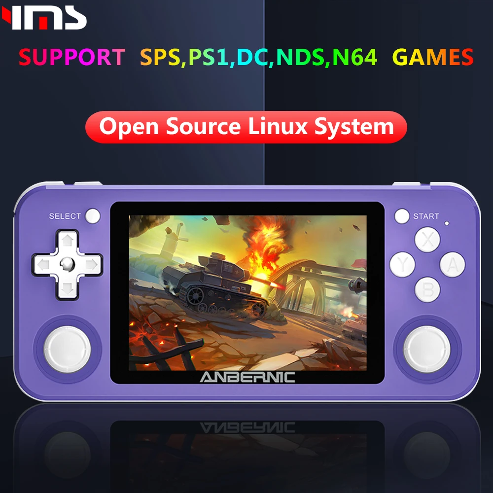 

Консоль игровая портативная, 3,5 МП, IPS, Wi-Fi, 2500 + игр