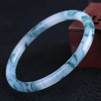 natural chinese blue hand carved jade bracelet fashion exquisite round womens bracelets sent girlfriend and mother gifts