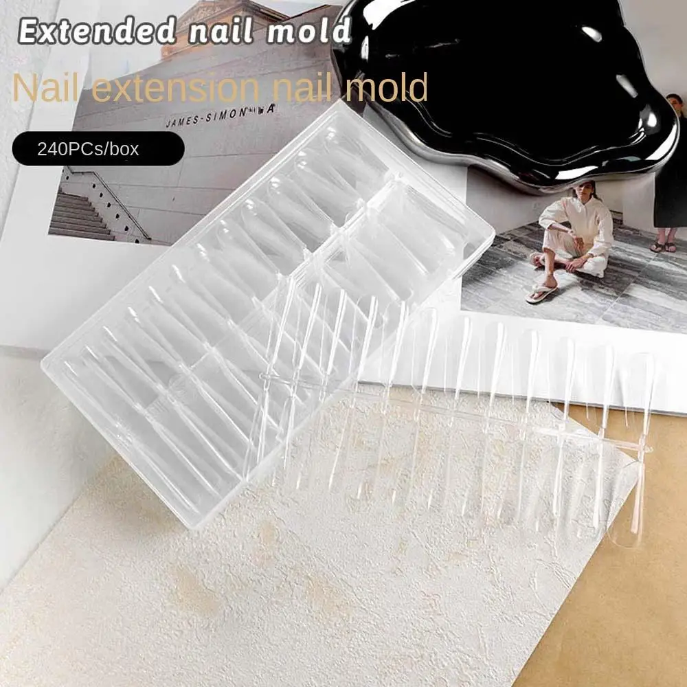 

Finger Building Manicure Tools Nail Mold Tips Nail Decorations False Nails Kit Extension Fake Nails Artificial Nails