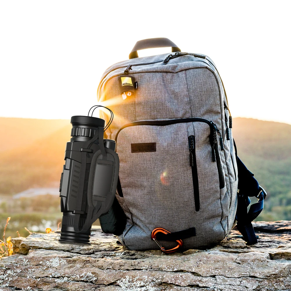 

2022 Night Vision Telescope Infrared Camera Optics Hunting Surveillance Observation Darkness Range 250m Free Two Batteries