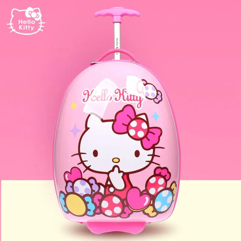 Hellokitty Children's Egg Shell Trolley Case Cute Girl's 16-