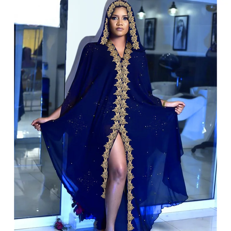 

Abaya Dubai Kaftan Muslim Hijab Dress Cardigan African Evening Dresses For Women Kimono Robe Femme Caftan Islam Clothing