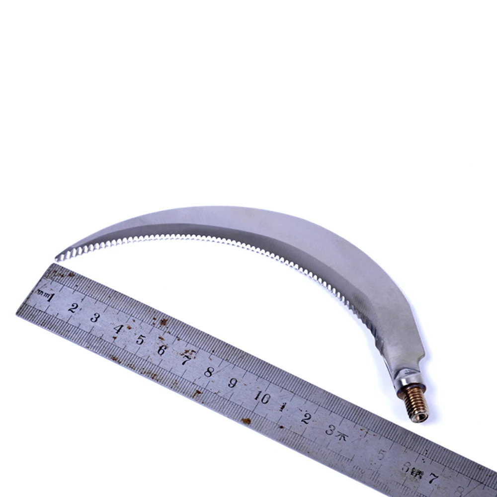 Серп из нержавеющей стали для косилки с зубцами резак водных растений инструмент