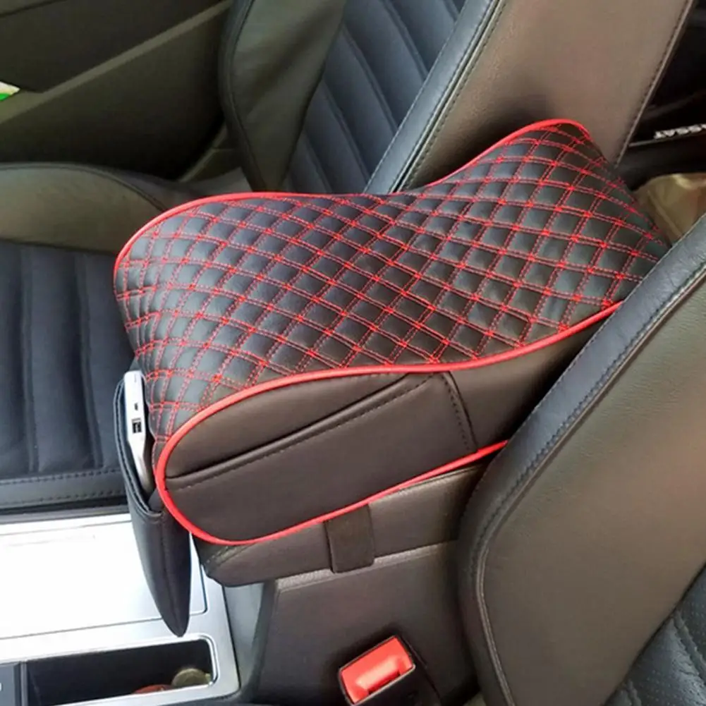 

Useful Heighten Pad Central Console Armrest Box Cover Waterproof Universal Car Armrest Pad Easy to Install