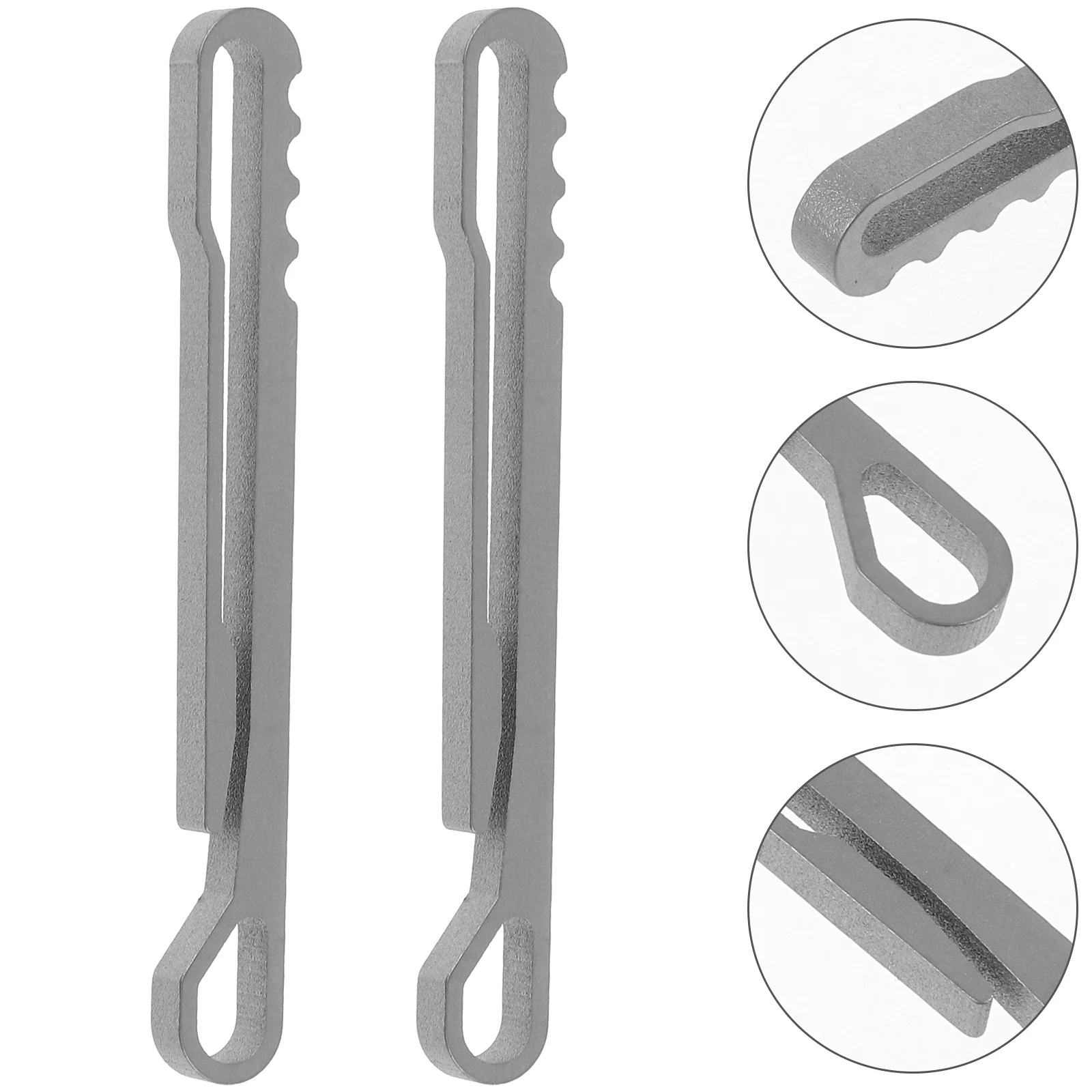 

Hook Keychain Clip Spring Snap Belt Clips Pocket Buckle Carabiner Bottle Opener