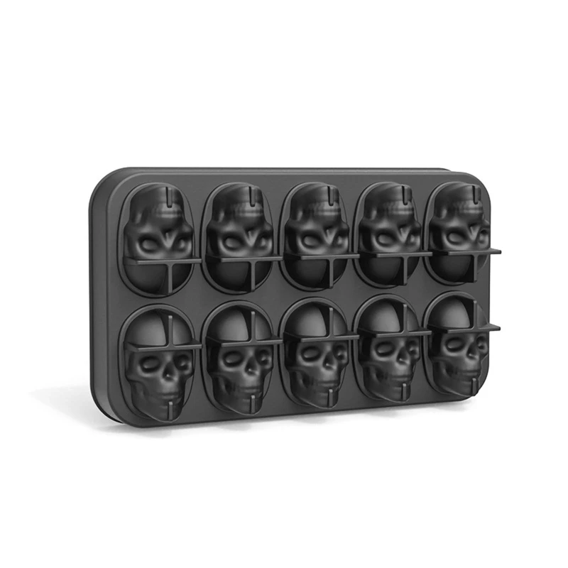 

Силиконовая форма для льда в форме черепа