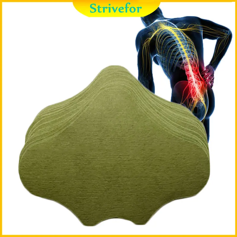 

40pcs Back Patches Wormwood Lumbar Spine Joints Pain Relief Medical Plaster Self-heating Moxibustion Sticker Health Care BT0093