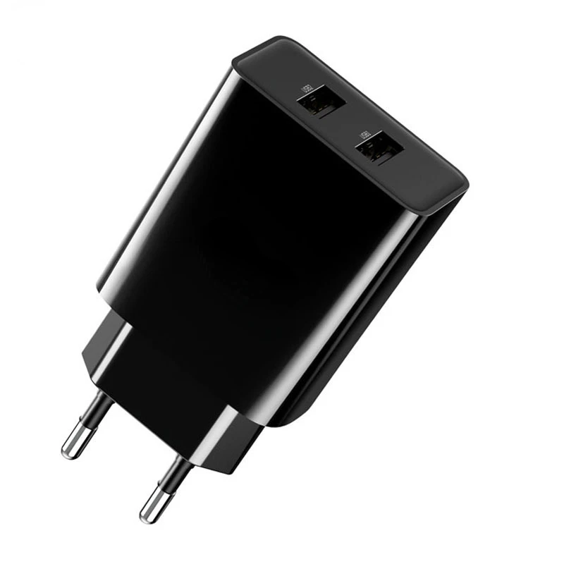 

Dual USB Charger EU Plug Charger 2.1A Wall Charger Max Mobile Phone Charging Mini Adapter Travel Charger For iPhone