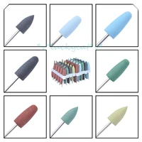 new 50pcs 2 35mm dental silicone polishers resin base acrylic polishing burs dental polishing equipment for dentist item tool