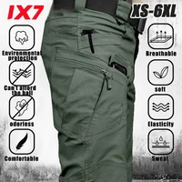 men summer cargo pants army special combat wear resistant tactical pants mens multiple pocket waterproof jogging work pants