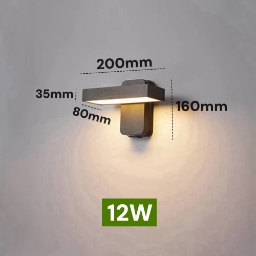 

Настенный светильник Khelse IP65 с датчиком движения